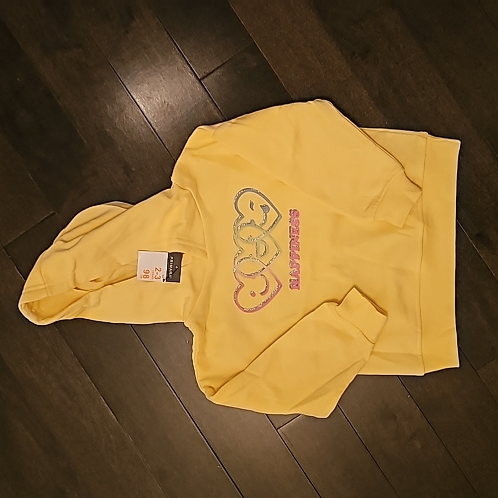 Primark  2T 3T toddler girl sweatshirt BNWT